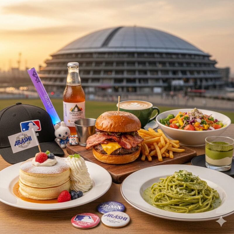 嵐のコンサート会場のみずほPayPayドーム福岡近辺のカフェは？時間があったら食べてみたいおすすめメニュー