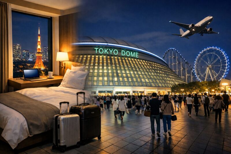 嵐ライブ2026東京公演でホテルが取れない？予約の裏技や穴場エリアでの 