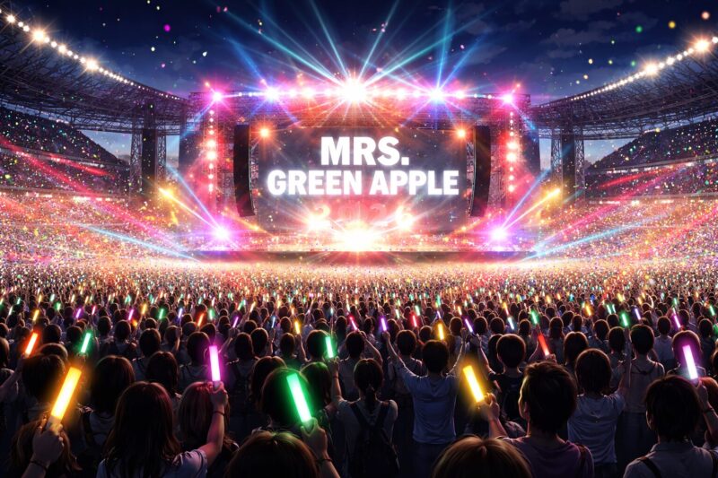 画像が作成されました • ミセスグリーンアップルのコンサート夜景