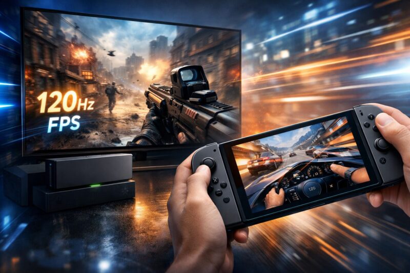 Switch2は120fps対応？対応ゲーム・必要環境・不安点を徹底解説