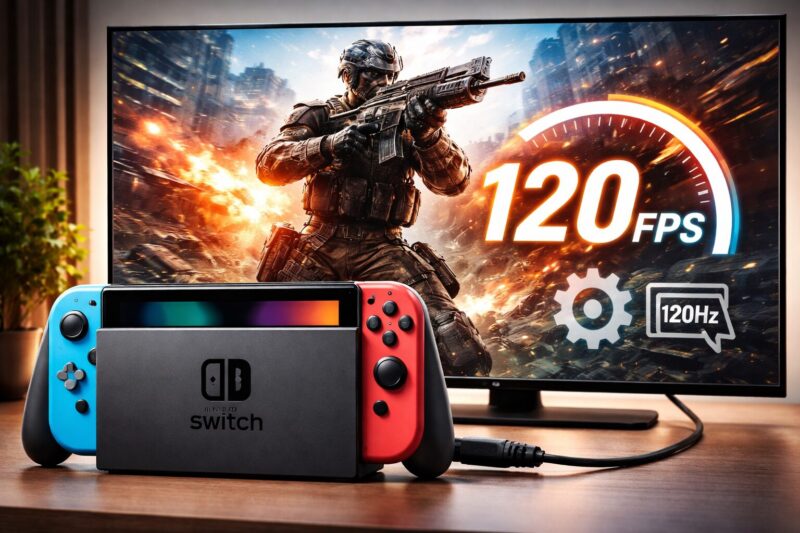 Switch2で120fpsを出す設定とは？出ない原因とテレビ側の確認方法