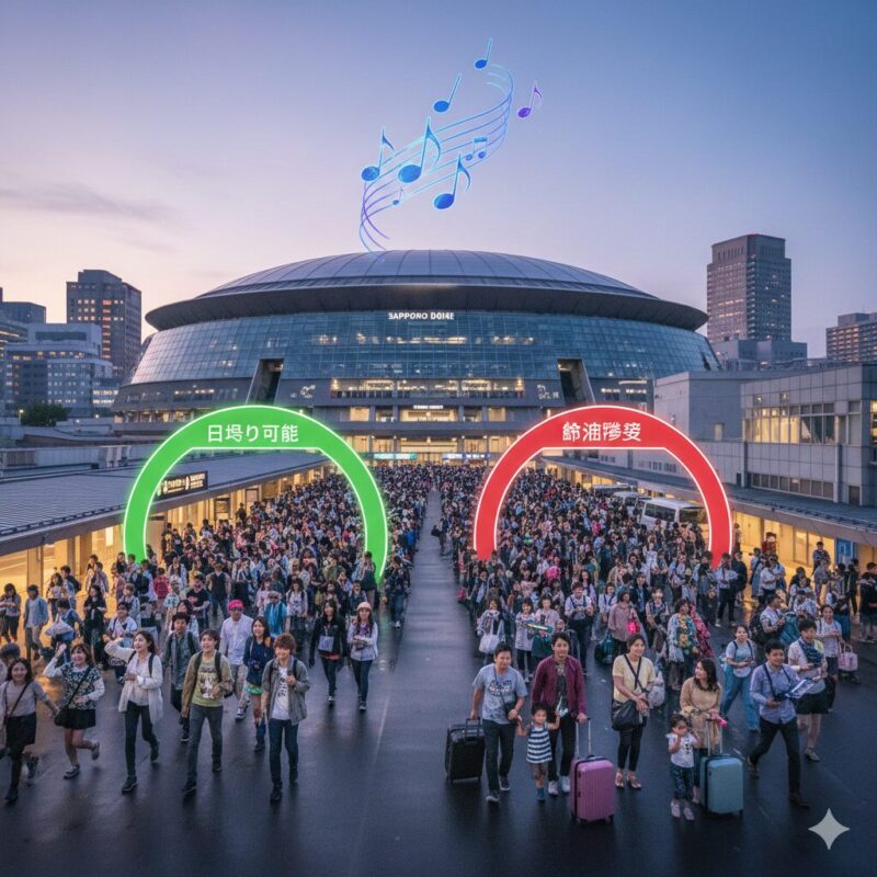 嵐ライブ2026札幌公演は終演後に帰れる？日帰りできる人・できない人の判断基準を徹底解説