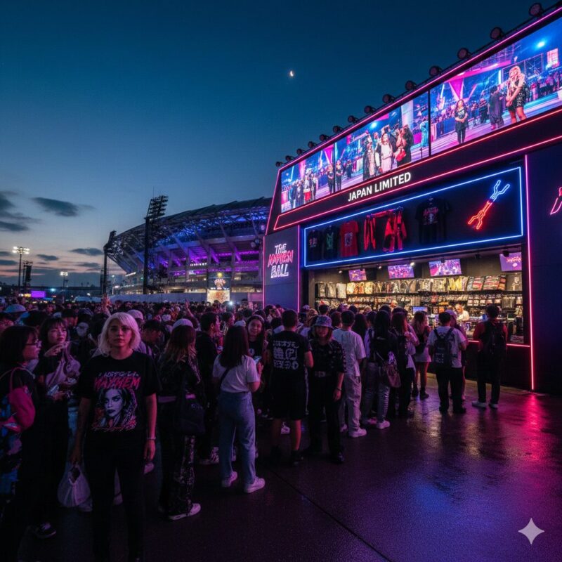 レディー・ガガ ライブ2026 グッズ全公開！何時に並ぶ？売り切れ時間と通販・当日販売まとめ