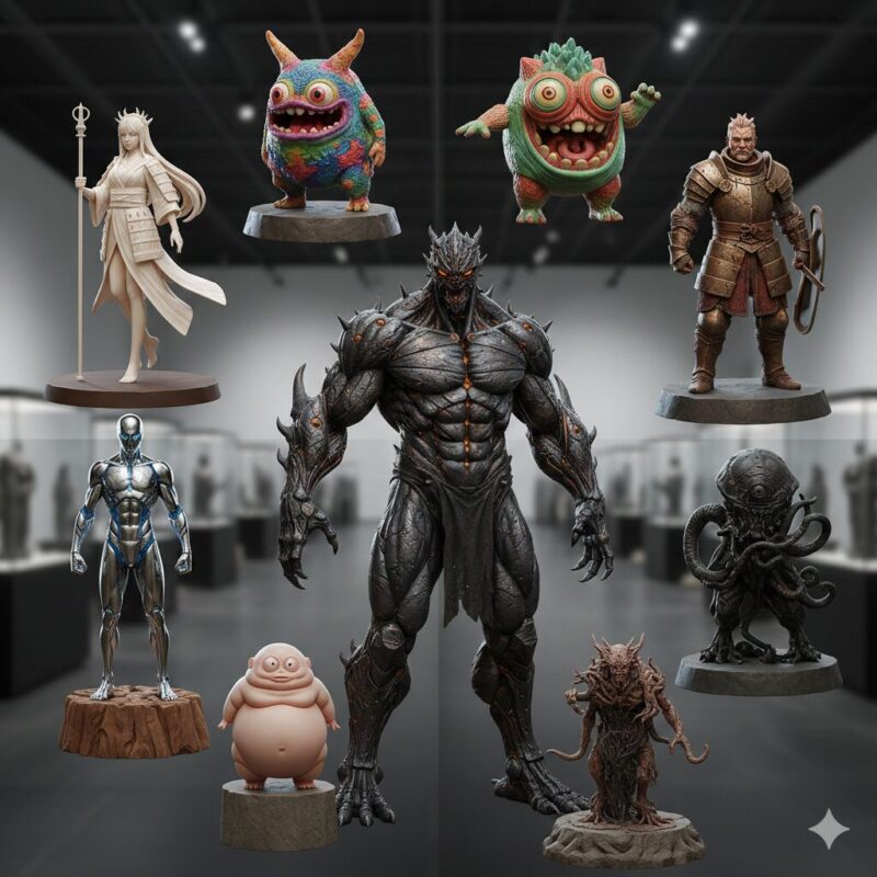 フィギュア造形師 有名ランキング7選｜岩倉圭二も入る実力派原型師まとめ