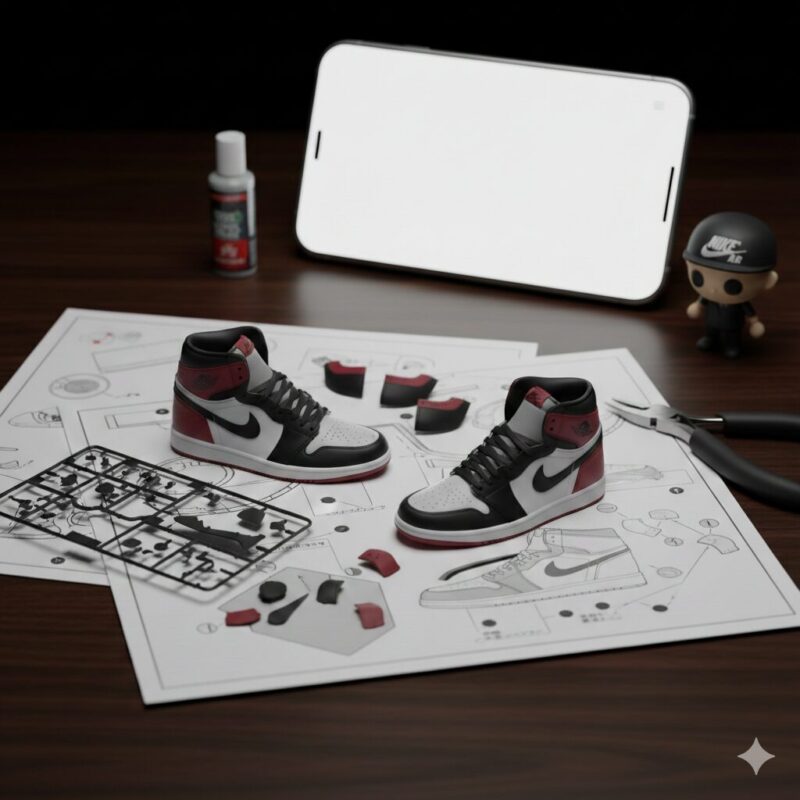 【最新】エアジョーダン1プラモデルの当選確率は？抽選倍率と入手方法を徹底解説