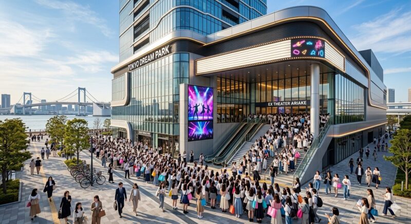 東京ドリームパーク「ジャニーズ劇場」の正体は？EXシアター有明のキャパ・座席・アクセス徹底解説
