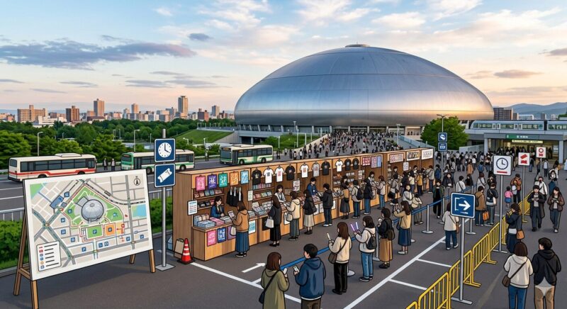 嵐 札幌ドーム グッズ販売2026完全ガイド！整理券・待ち時間・限定品から交通規制まで徹底解説