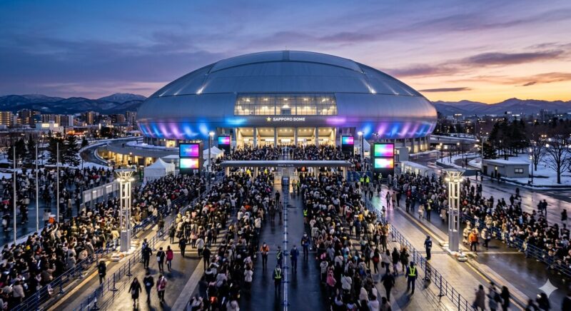 嵐ライブ2026札幌の時間は？日程・開場・終了時間の目安と交通規制・アクセス徹底ガイド