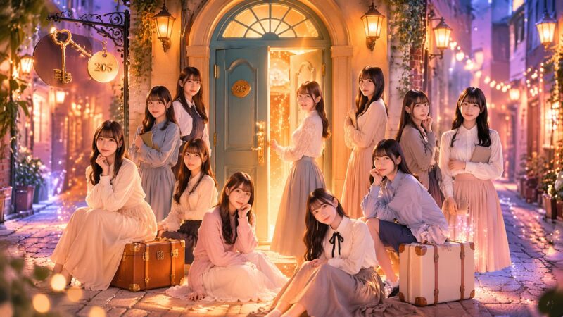 魔法の扉とアイドルたち