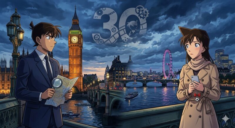 コナン映画2027予想｜次回作は新一＆蘭でロンドン確定？30周年のメインとあらすじを徹底解説