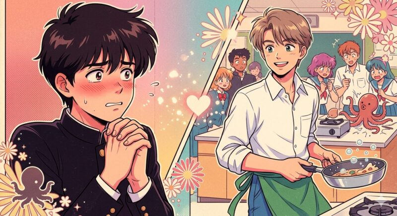 ガンバレ中村くん第1話ネタバレ・感想・あらすじ｜広瀬くんとの衝撃的な出会いとは？