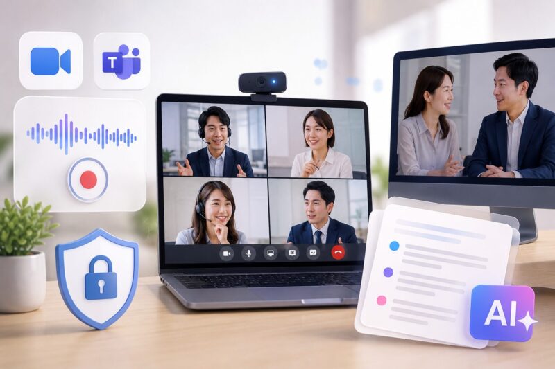 【2026最新】NottaをTeamsやZoomで使うと相手にバレる？
