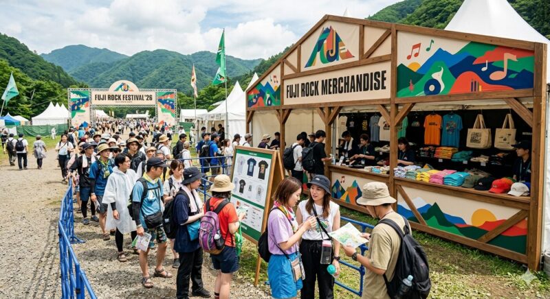 【2026年最新】フジロックのグッズ売り切れ対策5選！当日並ぶ時間や事前通販のコツを徹底解説