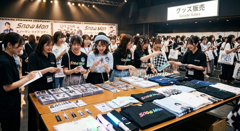 Snow Manライブのグッズ整理券が取れない？売り切れ時の対処法や取り方を解説